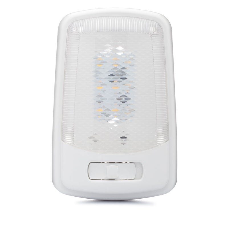 Lumitronics RV LED Lights Interior - LED Camper Ceiling Light Fixture with Switch 12V (Volt) - Removable Lens - Image 1